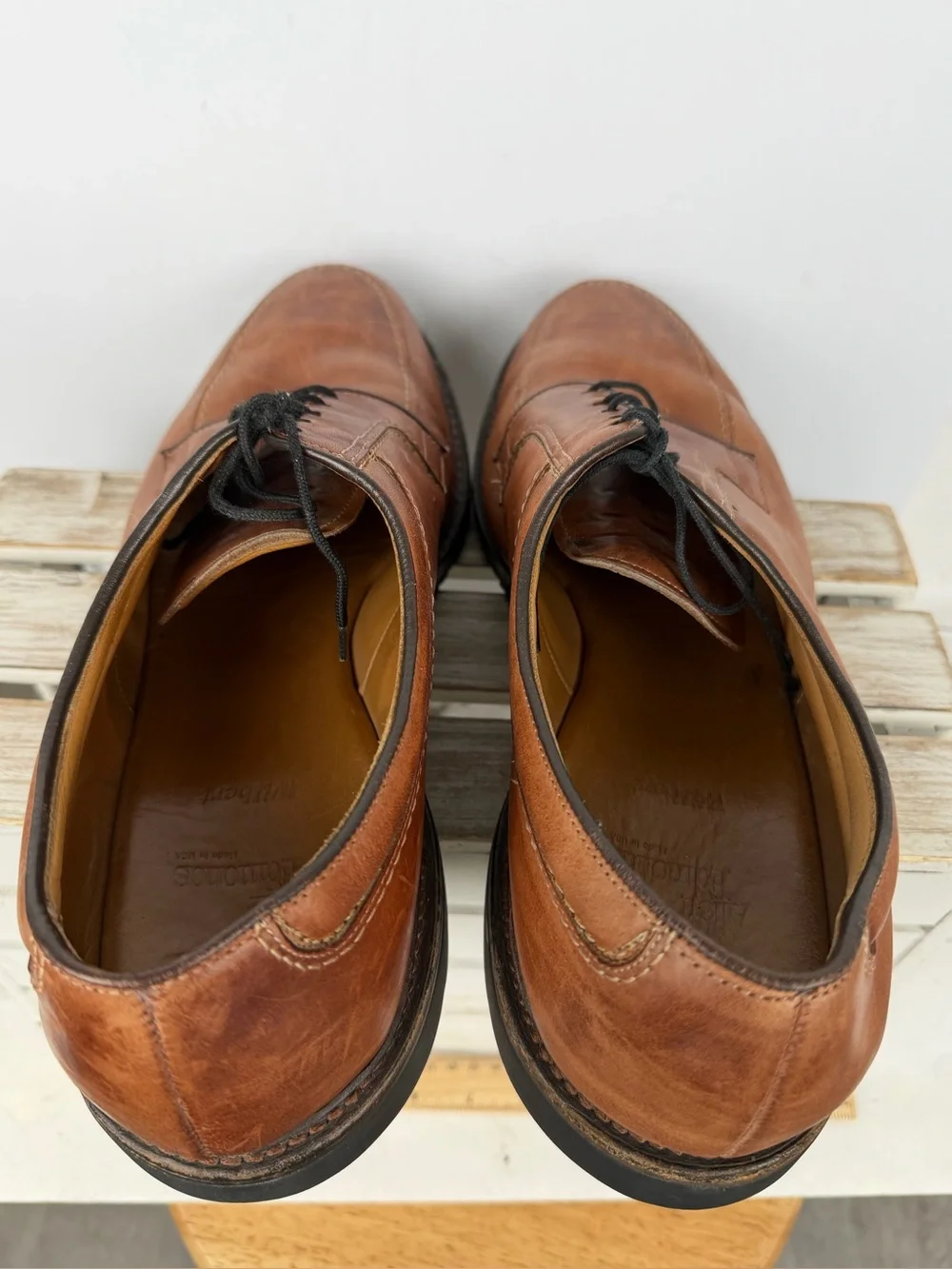 Allen Edmonds Wilbert comfort shoes in brown leather Men’s size 14D